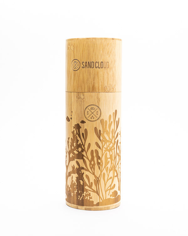 Reef Bamboo Straw Holder Set