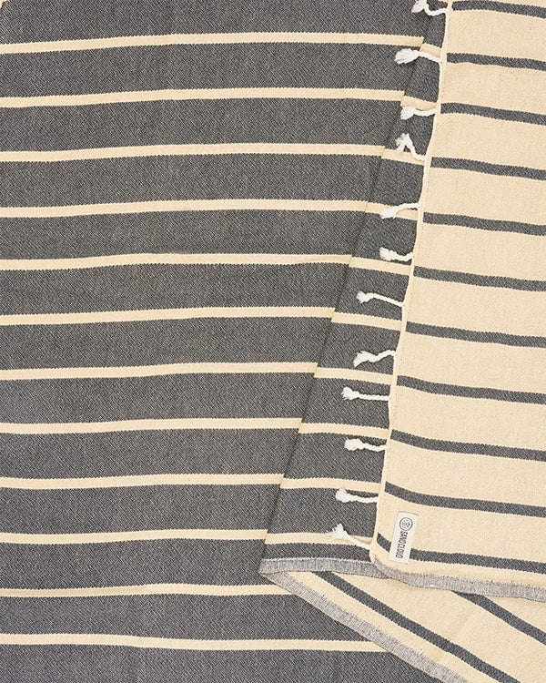 Micro Set Stripe - Dark Taupe