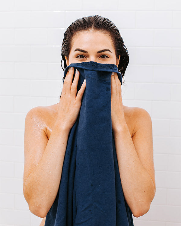 Terra XL Bath Bundle 4 Pack - Navy