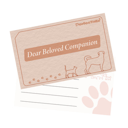 Pet Memorial Postcards for The Heart's Mailbox | Write to Your Pet in The Whisper Cabin of Love.