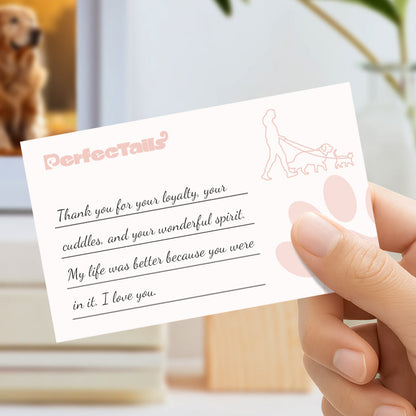 Pet Memorial Postcards for The Heart's Mailbox | Write to Your Pet in The Whisper Cabin of Love.
