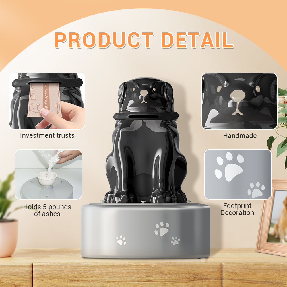 The Whisper Cabin of Love | A Loyal Tribute - The Heart's Mailbox Dog Urn.