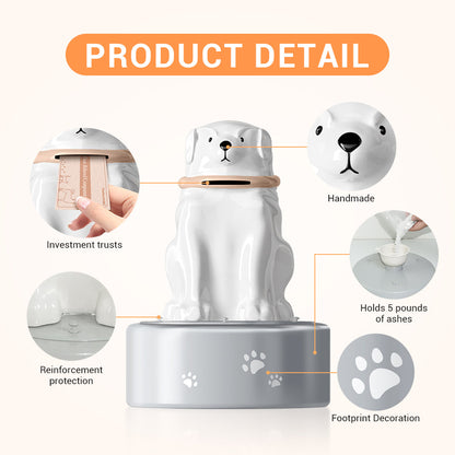 The Whisper Cabin of Love | A Loyal Tribute - The Heart's Mailbox Dog Urn.