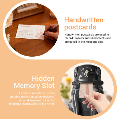 The Whisper Cabin of Love | A Loyal Tribute - The Heart's Mailbox Dog Urn.