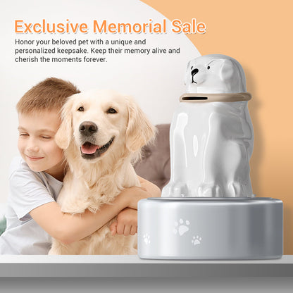 The Whisper Cabin of Love | A Loyal Tribute - The Heart's Mailbox Dog Urn.