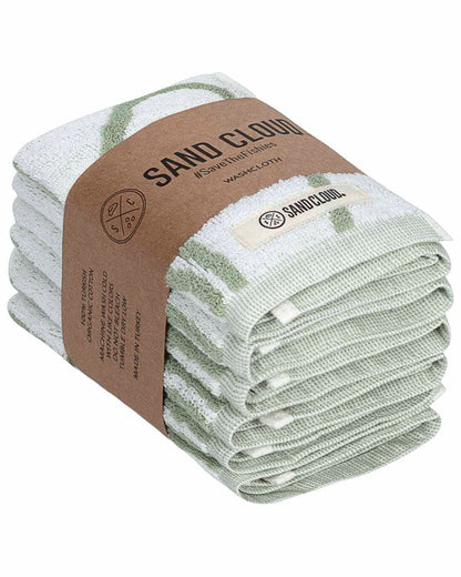 Venus Washcloth Bath Bundle Sage