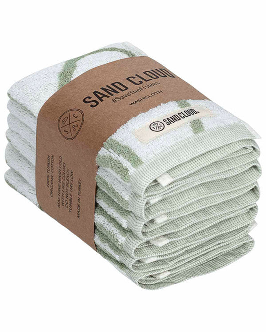 Venus Washcloth Bath Bundle Sage