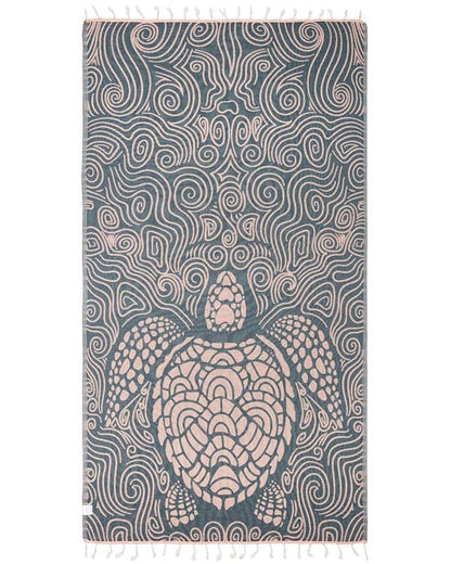 Swirl Turtle Dusty Pink