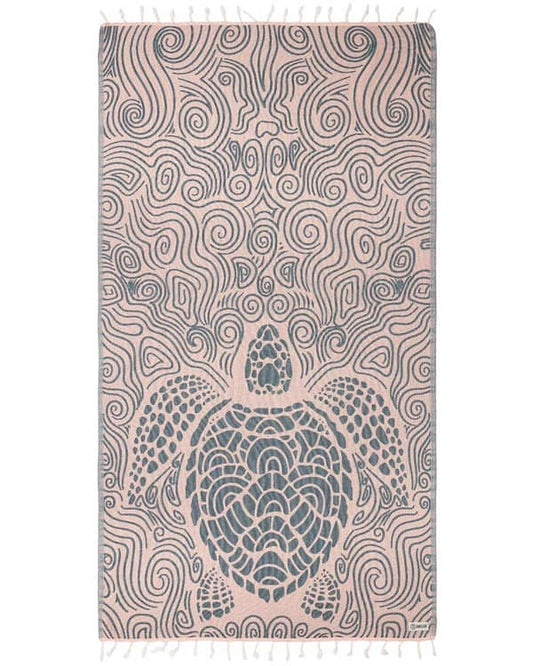 Swirl Turtle Dusty Pink