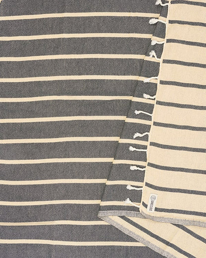 Micro Set Stripe - Dark Taupe