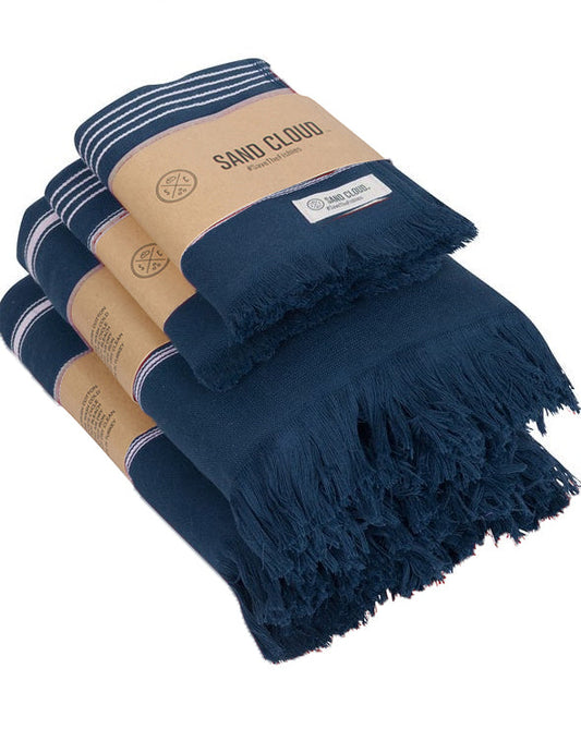 Classic XL Bath Bundle 4 Pack - Navy