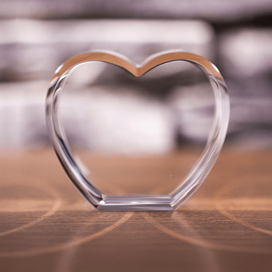3D Crystal Heart