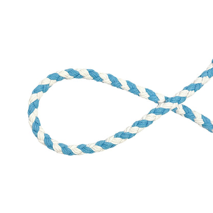 Blue & White | Handmade Rope Dog Leash