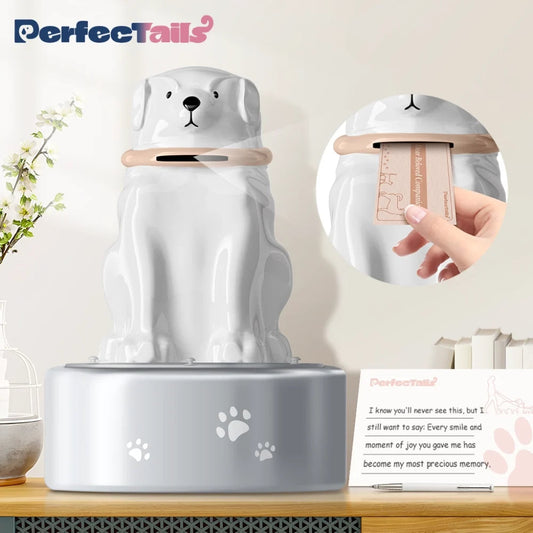 Perfectails Urn | The Heart's Mailbox Pet Urn Keep Your Connection Alive with Letters.