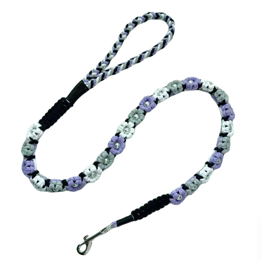 Wild Berry Mix | 25-Flower Handwoven Decorative Dog Leash